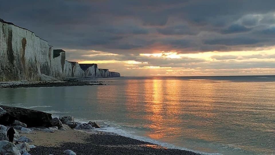 Plage A 50M Appartement Reves Tranquilles Villa Les Bains De Mers Kültér fotó